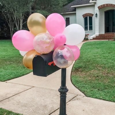 mailbox garland